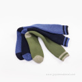 Men's fleece mid-tube terry floor socks